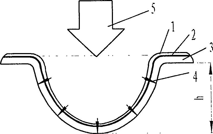 Flexible lamina for laser impact treatment