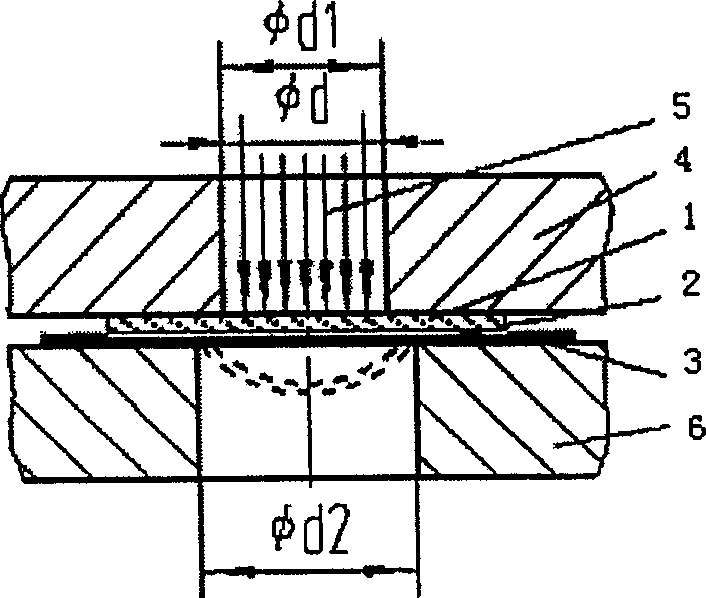 Flexible lamina for laser impact treatment