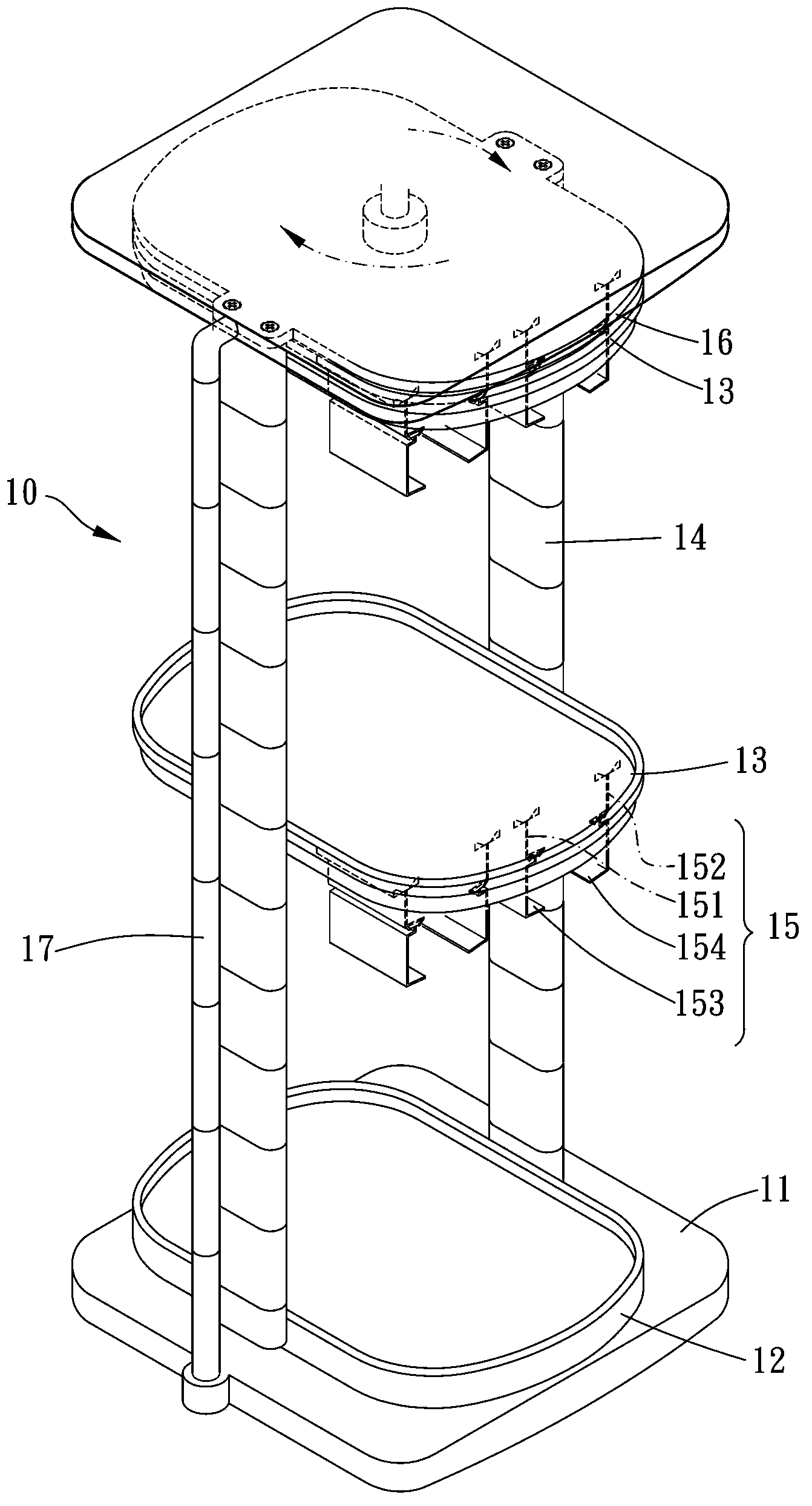 Boot frame structure