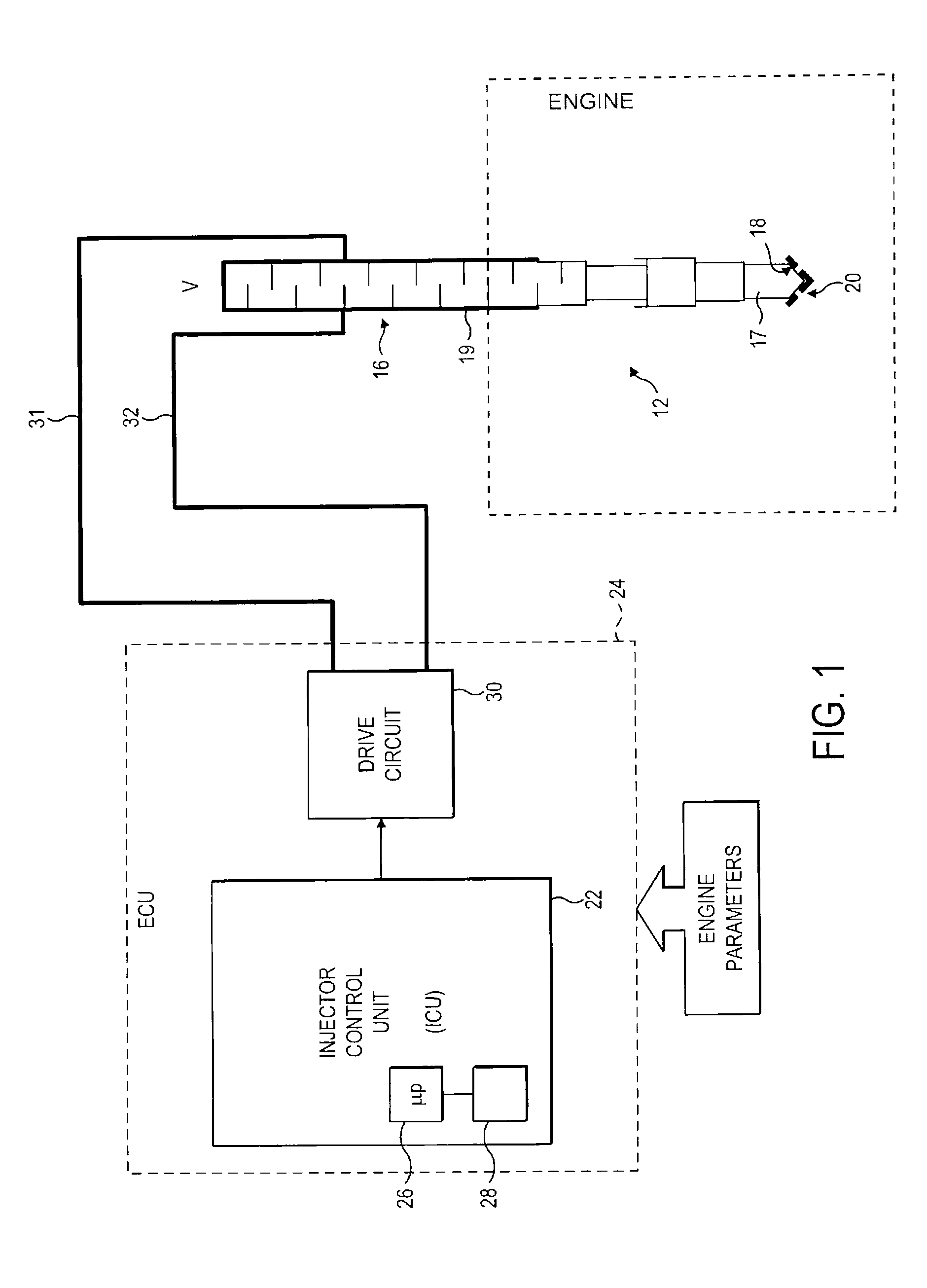 Detection of faults in an injector arrangement