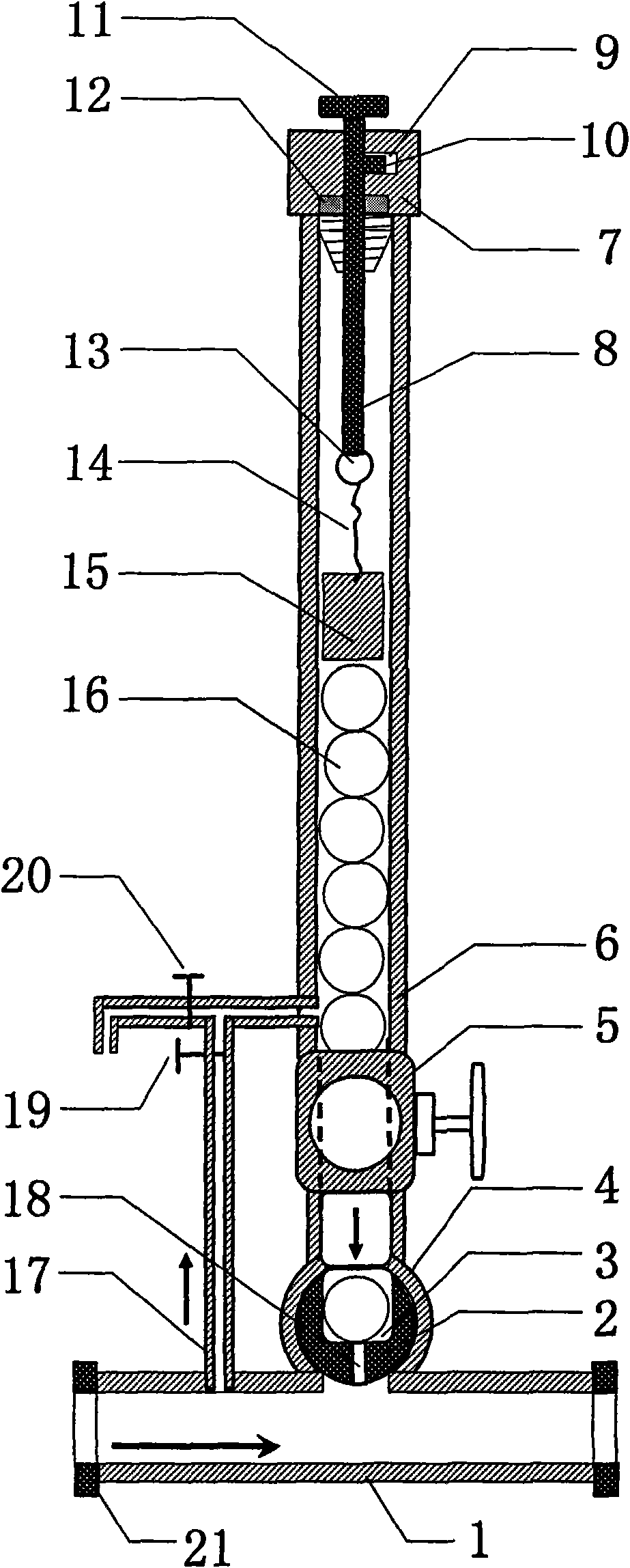 Ball taking and casting device, paraffin removal ball casting machine for oil transmission pipeline and ball casting method