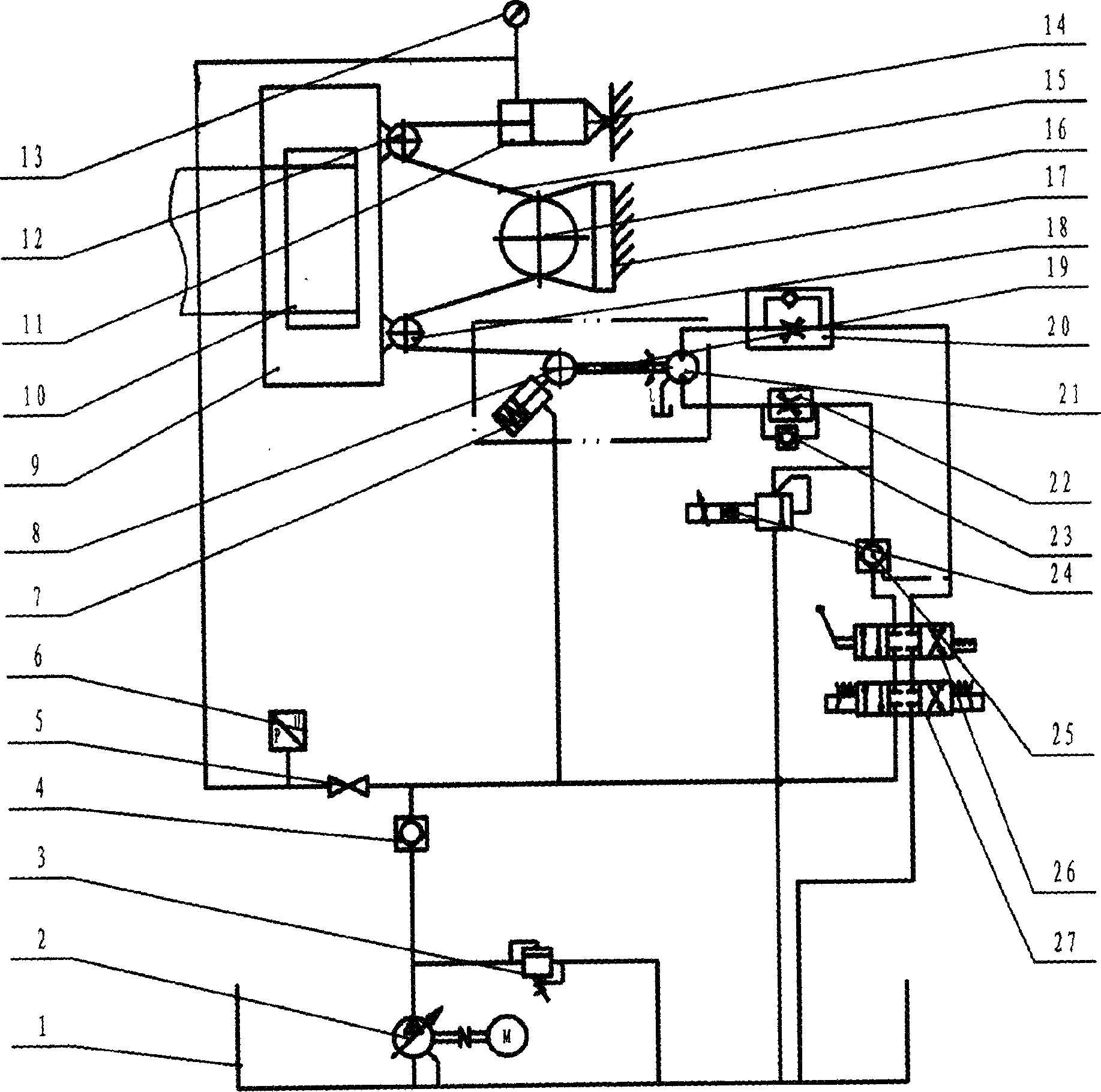 Automatic tightening device of belt conveyor