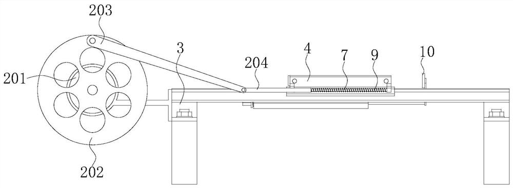 Punching positioning device for automobile frame