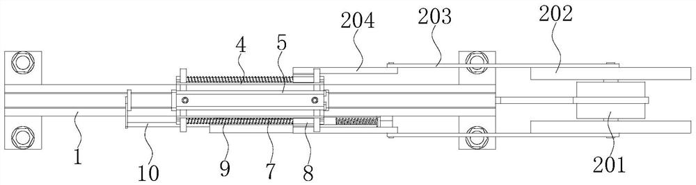 Punching positioning device for automobile frame