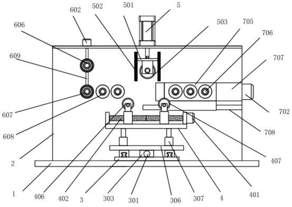 Multi-deflection bending and shaping device for furniture wood processing and working method