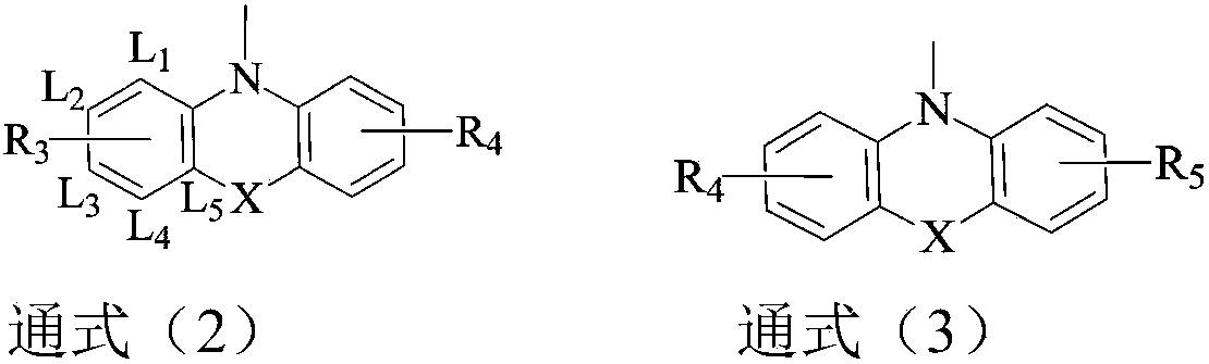 Fluorene-containing organic compound as well as preparation method and application thereof in OLED (organic light emitting diode) device