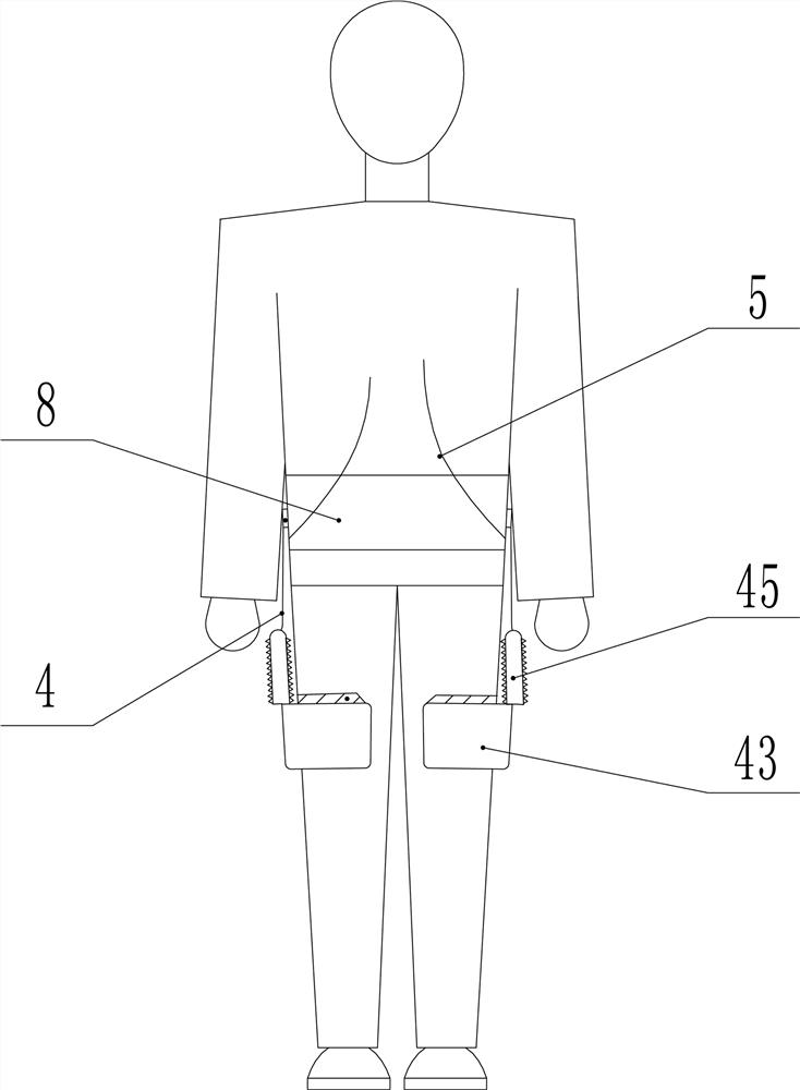 Wearable non-electric air-supply mask device and method of use