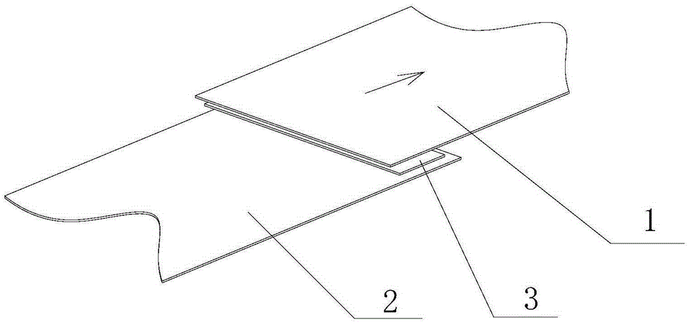 Positioning splicing method and device for sheets with patterns