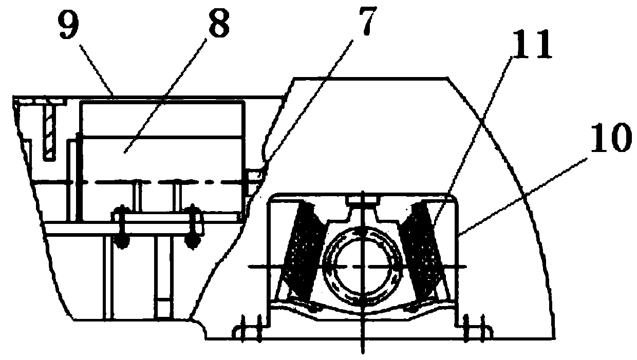 Mining locomotive running system