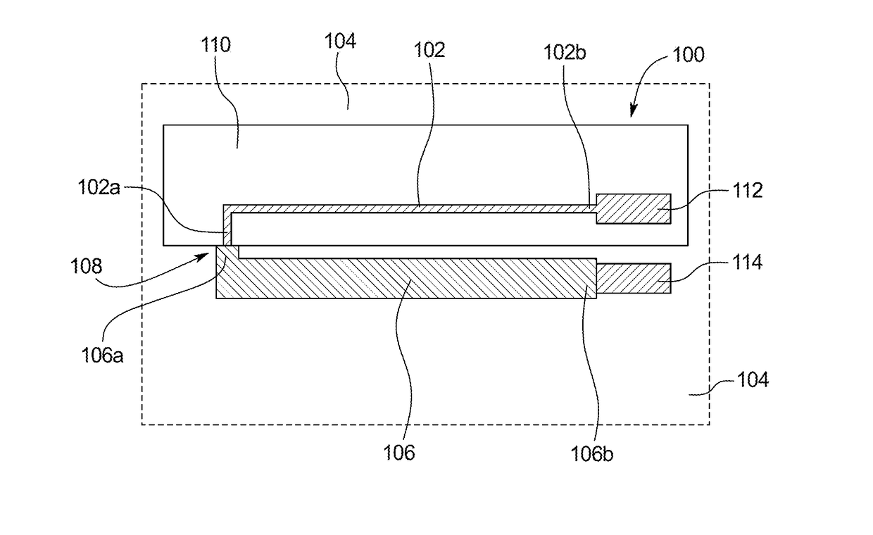 Thin-film Thermocouple for Measuring the Temperature of a Ceramic Matrix composite (CMC) Component