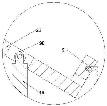 Device capable of separating and screening diamond ores