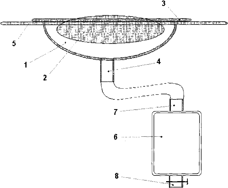 Adhesive film type catheter