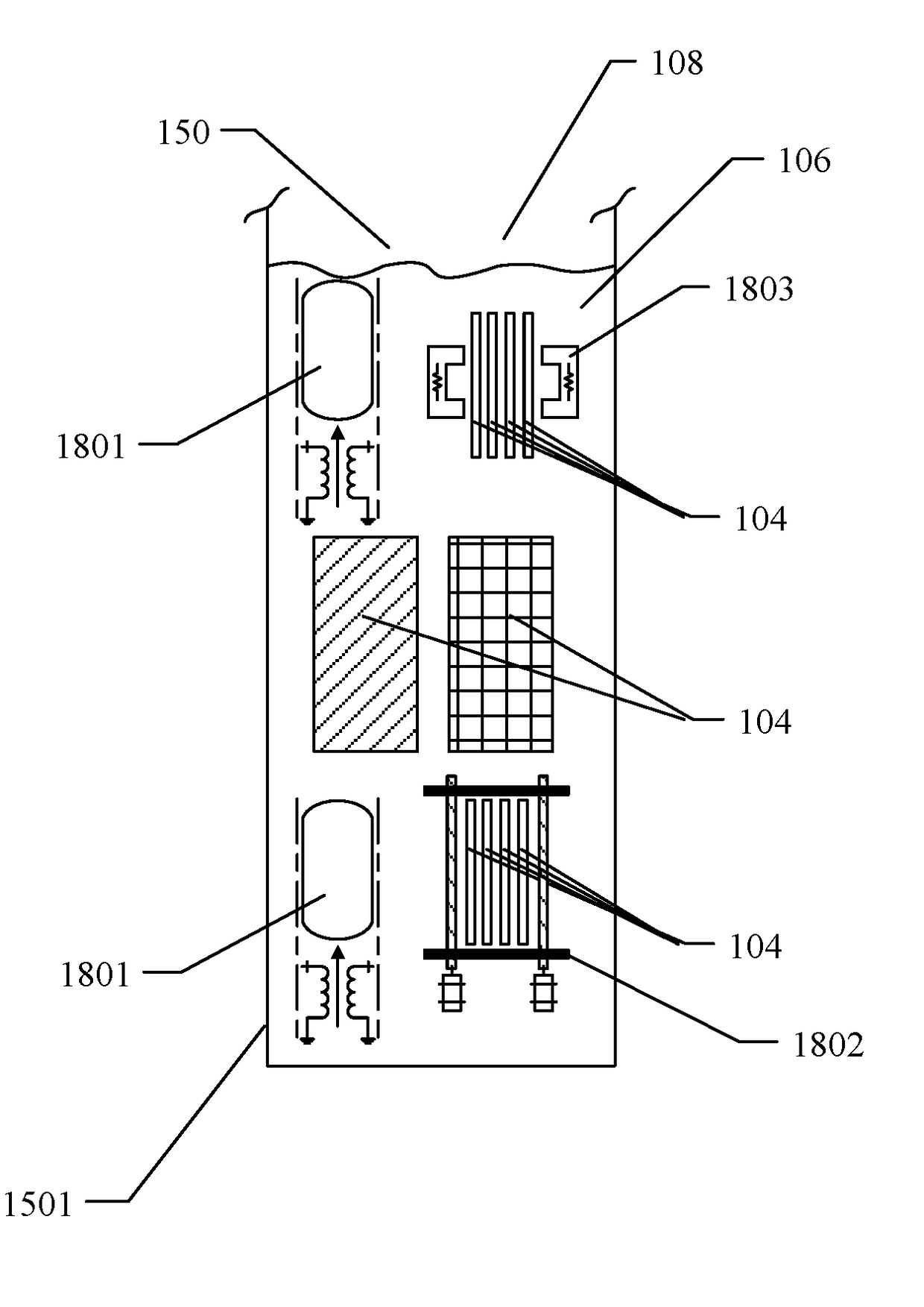 System and method for fluid cooling of electronic devices installed in a sealed enclosure