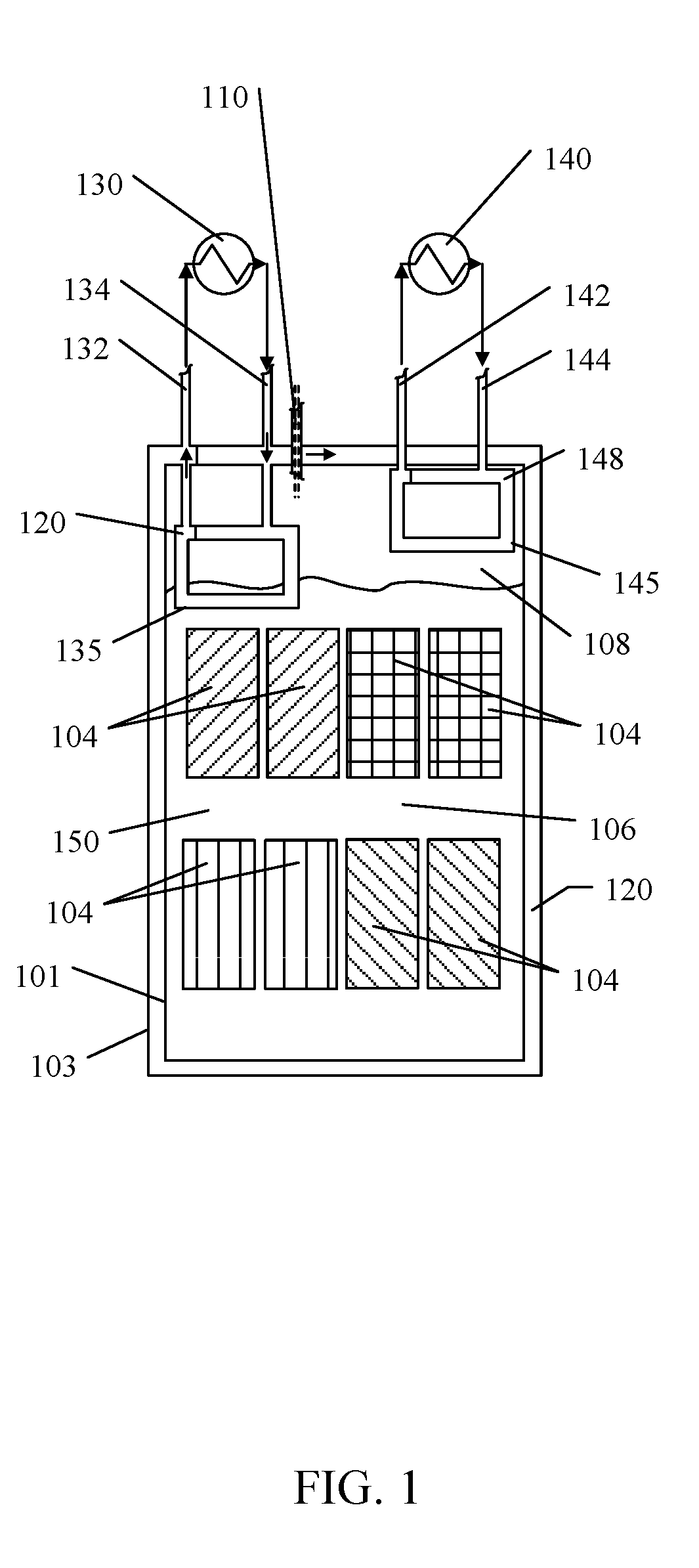 System and method for fluid cooling of electronic devices installed in a sealed enclosure