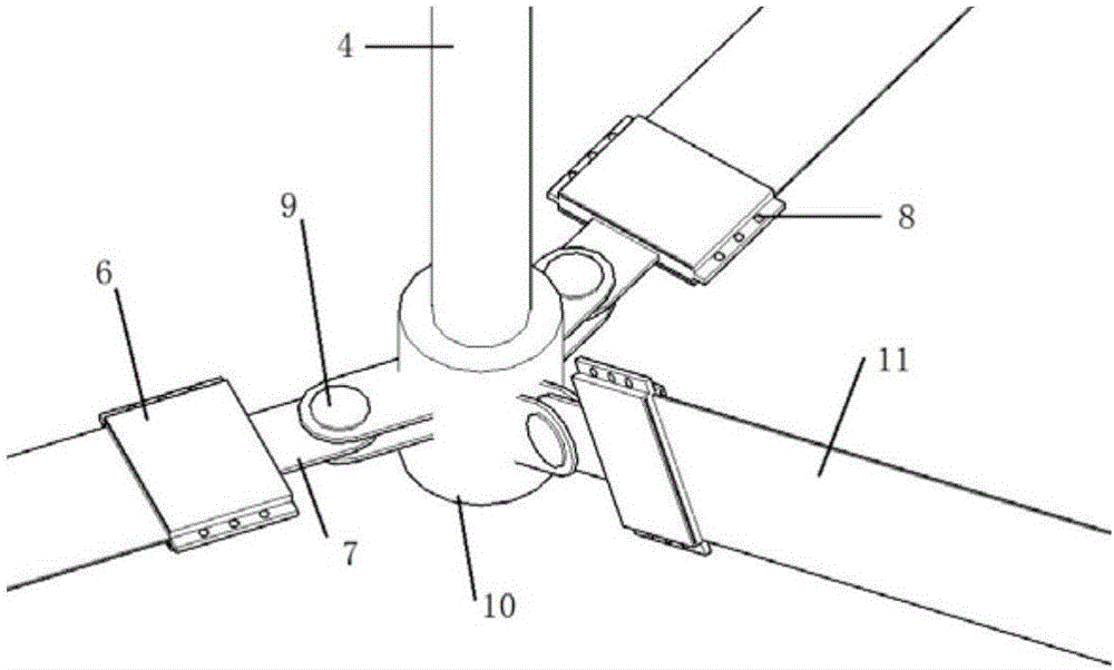 Nomadic lightweight lifting belt dome structure