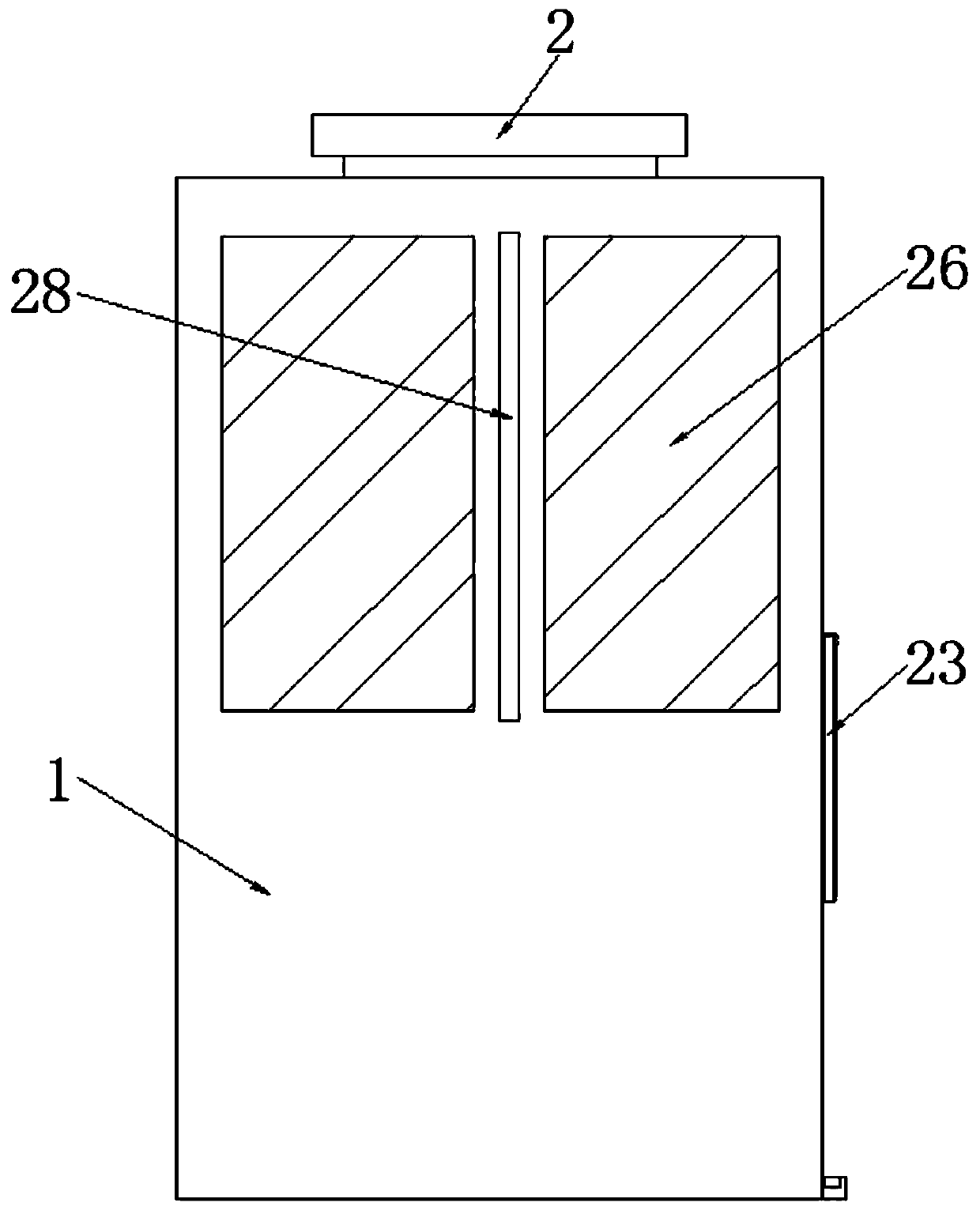 Tea box with automatic feeding function