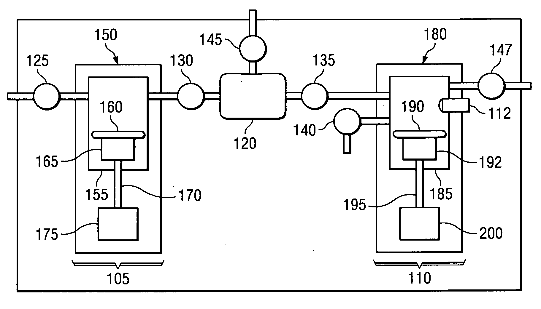 System and method for a pump with reduced form factor