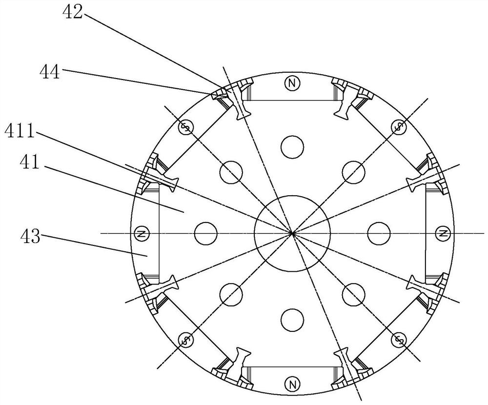 Energy-saving motor for bath heater