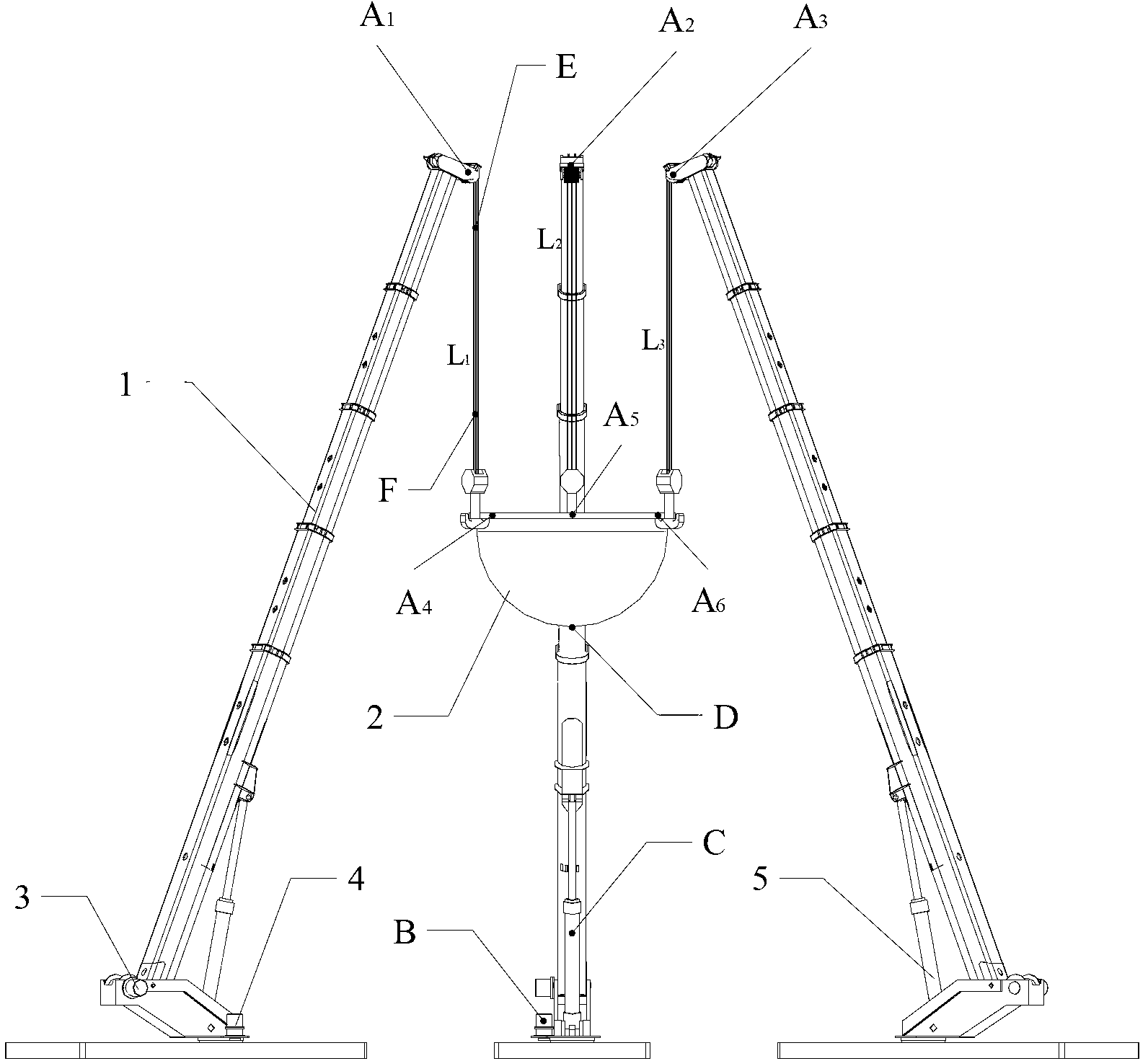 System and method for real-time fault monitoring of lifting hoisting-synergic flexible cable parallel kinematic machine