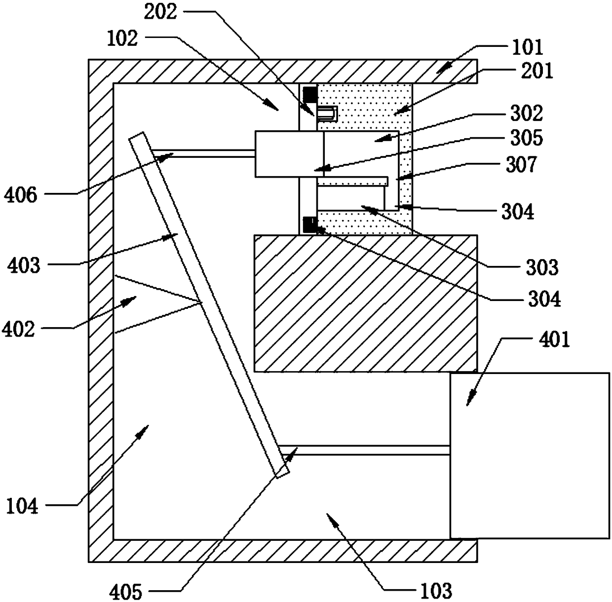 Anti-collision durable wardrobe