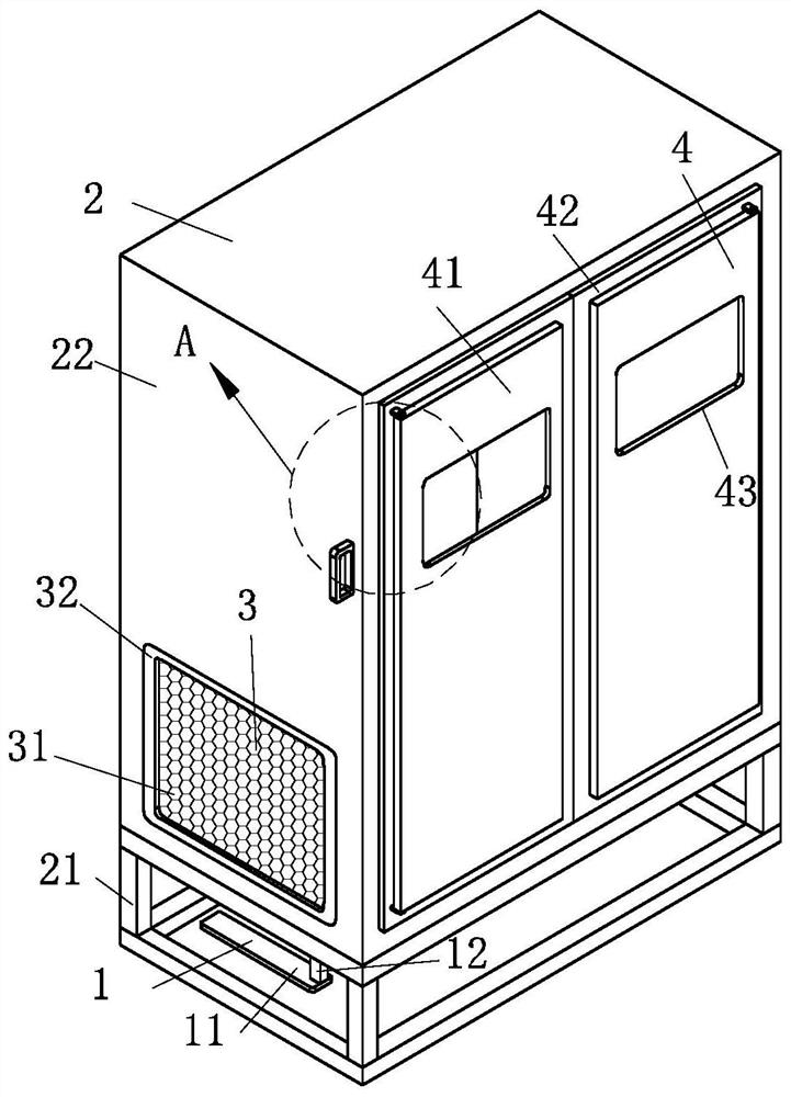 Low-voltage switch cabinet convenient to overhaul