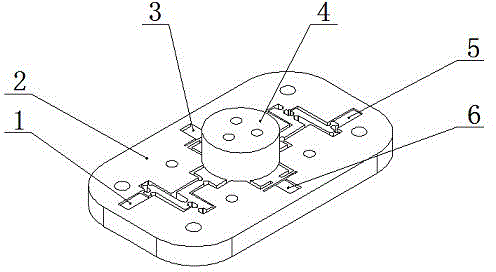 Micro-nano simulation rotating drive device