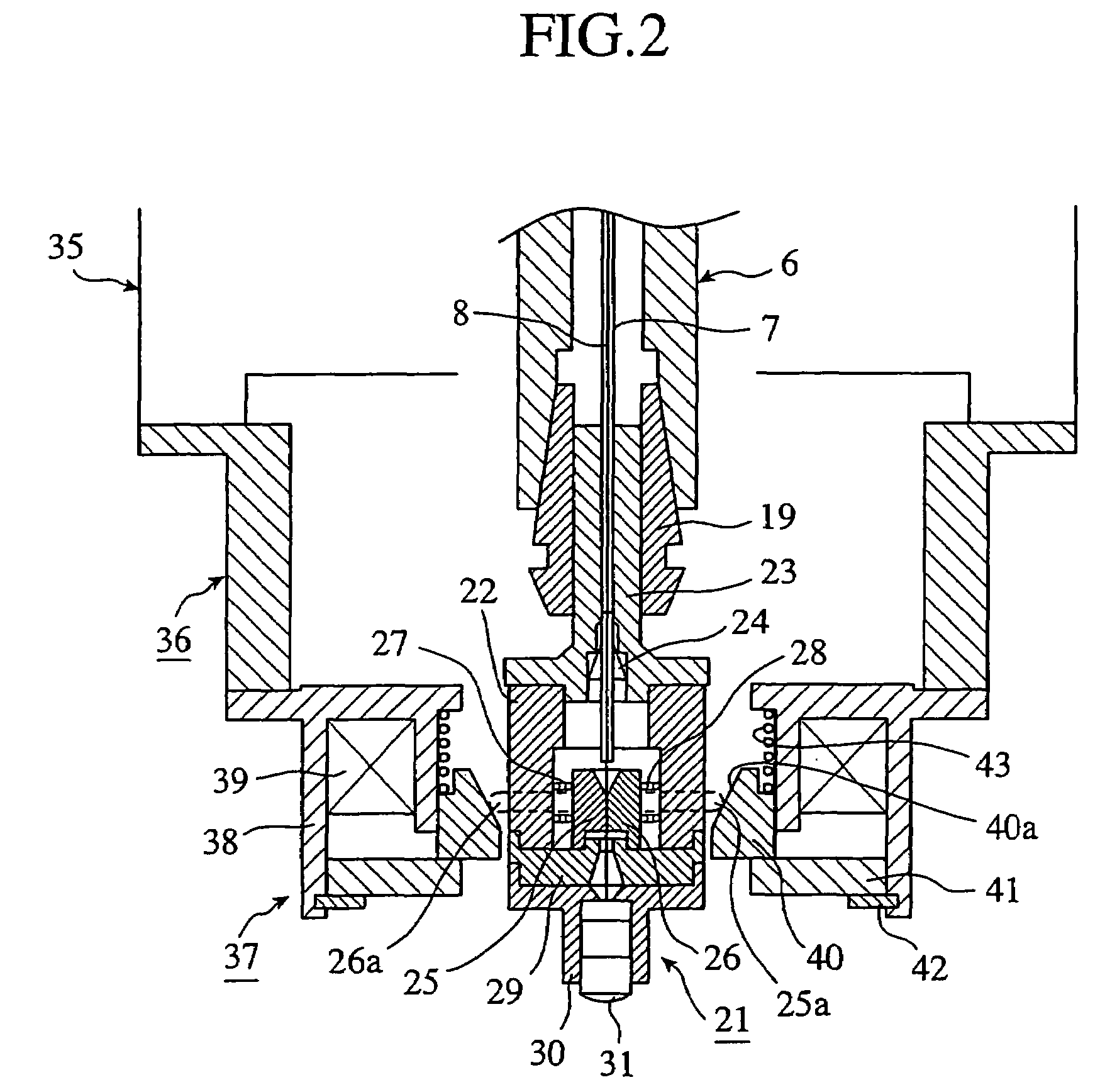 Electric discharge machining apparatus