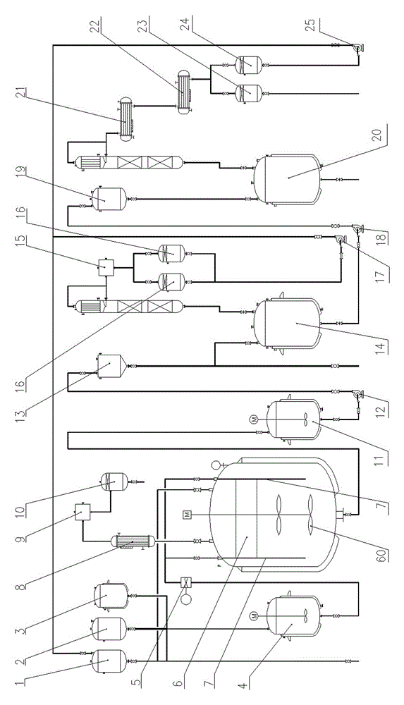 Constant-pressure production device for methyl decalactone synthesized spice and production method