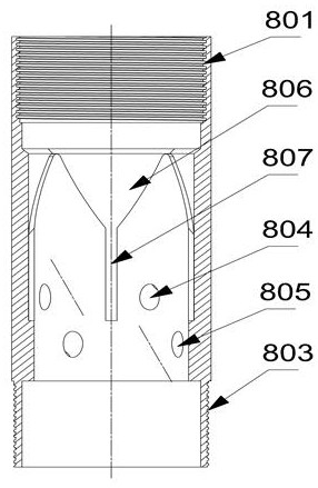 Same-well mining and irrigating device for medium-deep geothermal well and operation method thereof