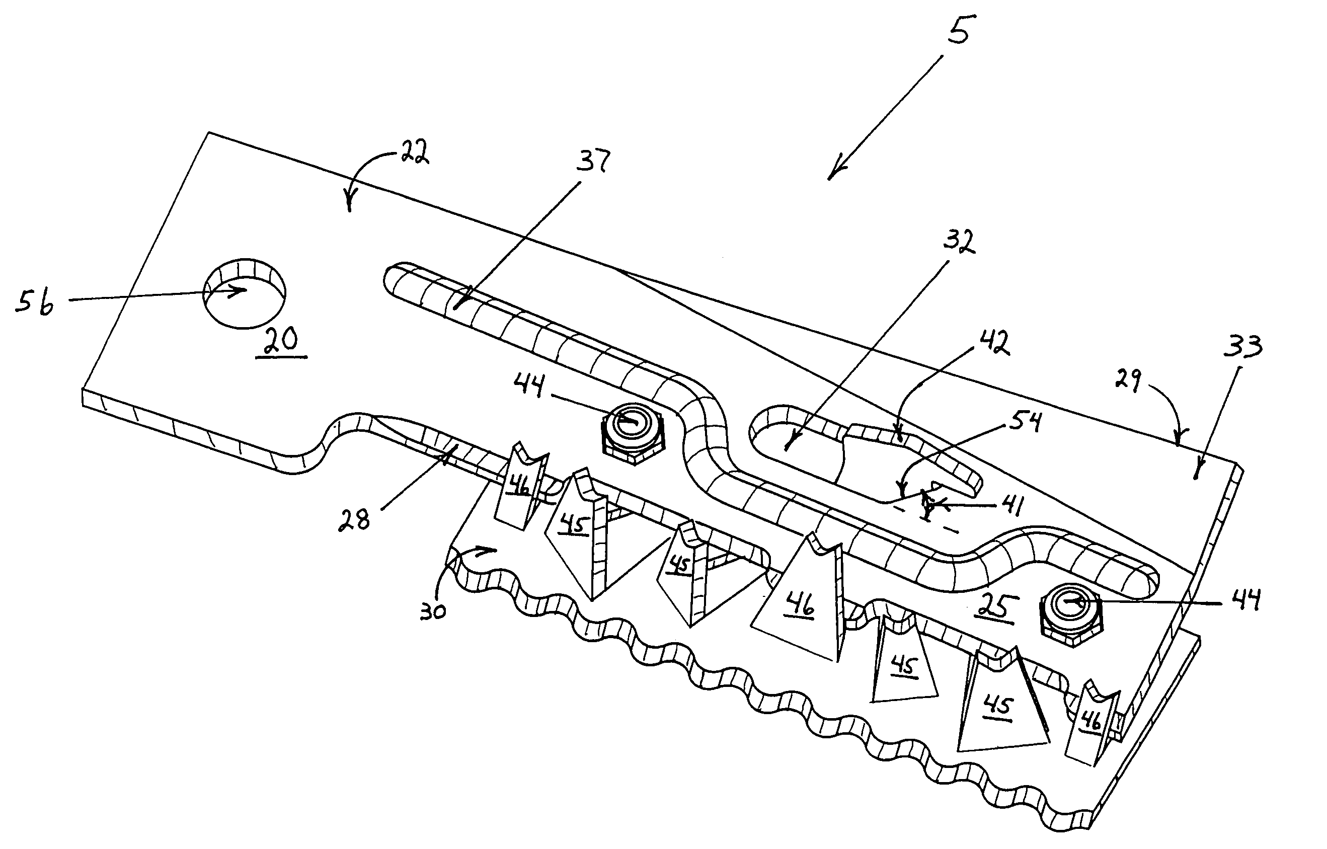 Blade for rotary cutting machine