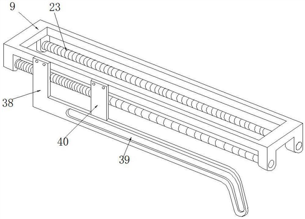 Ceramic tile seam repairing device with positioning performance for indoor decoration