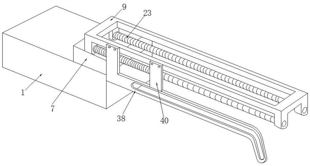 Ceramic tile seam repairing device with positioning performance for indoor decoration