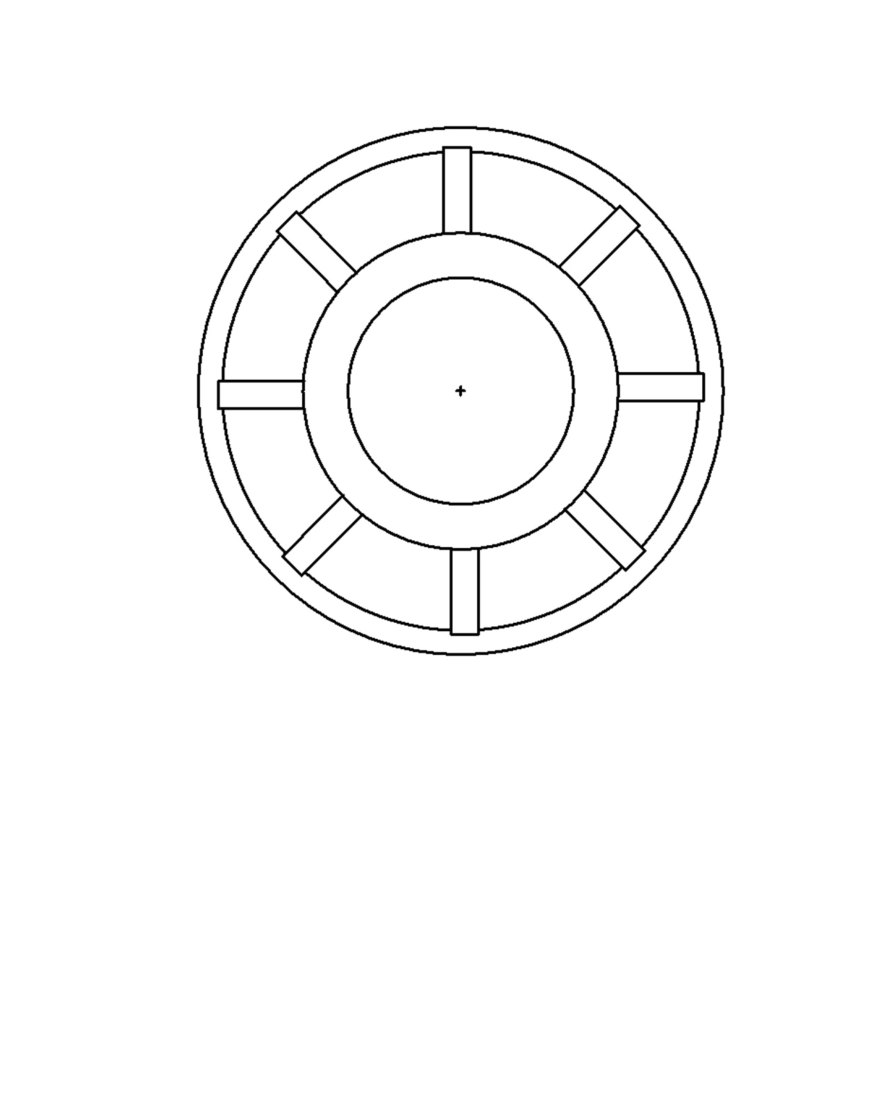 Stepped anti-subsidence leg of ocean platform