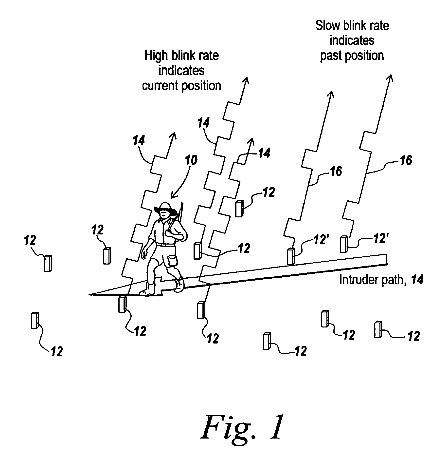 Method and apparatus for detecting individuals using electrical field sensors