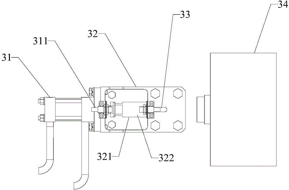 Hydraulic system for stereoscopic garage