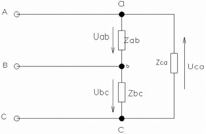 Distribution line single-phase break line judgment and positioning method based on line voltage vector criterion