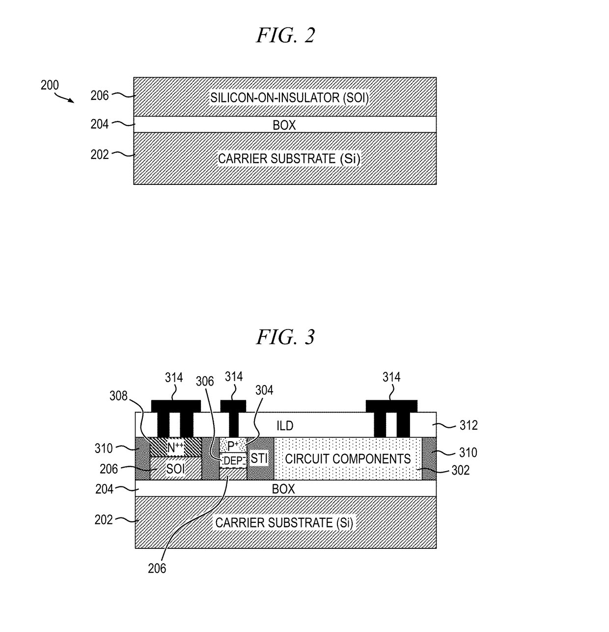 Terahertz detector comprised of p-n junction diode