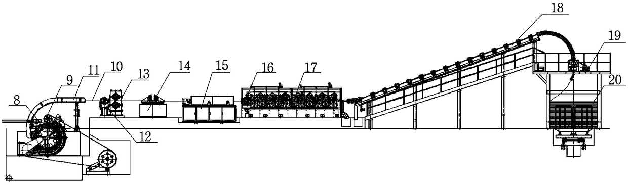 Continuous casting and rolling method for preparing wire rod for 5183 aluminum alloy welding wire