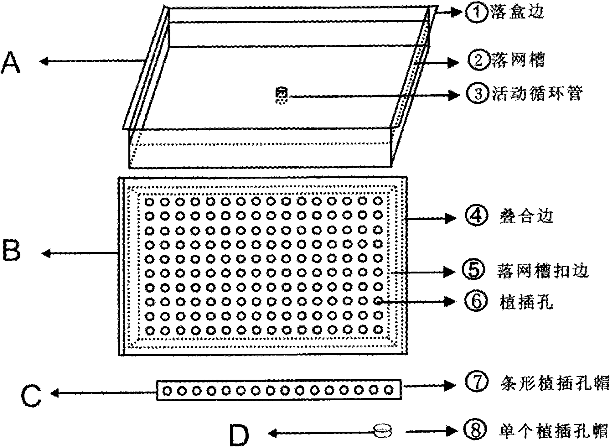 Multi-purpose soilless culture main body box