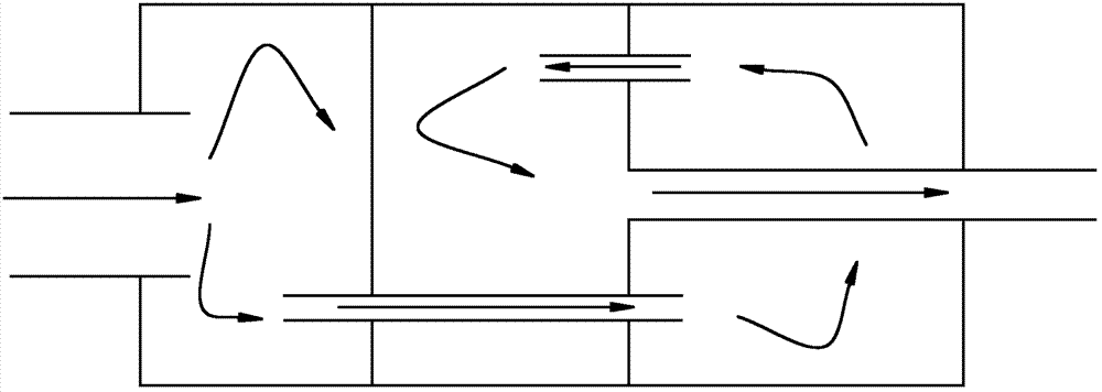 Silencing unit and internal-combustion engine exhaust silencer using same