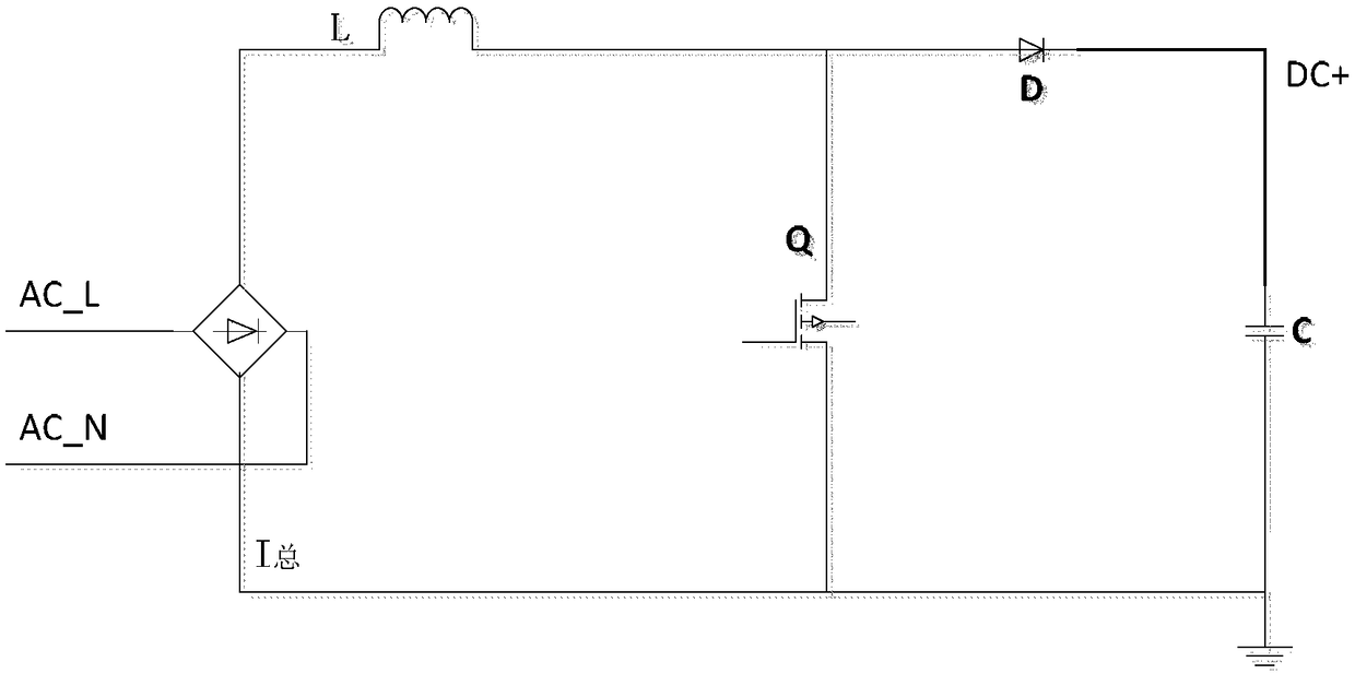 Control method and control system of APFC circuit voltage, and air conditioner