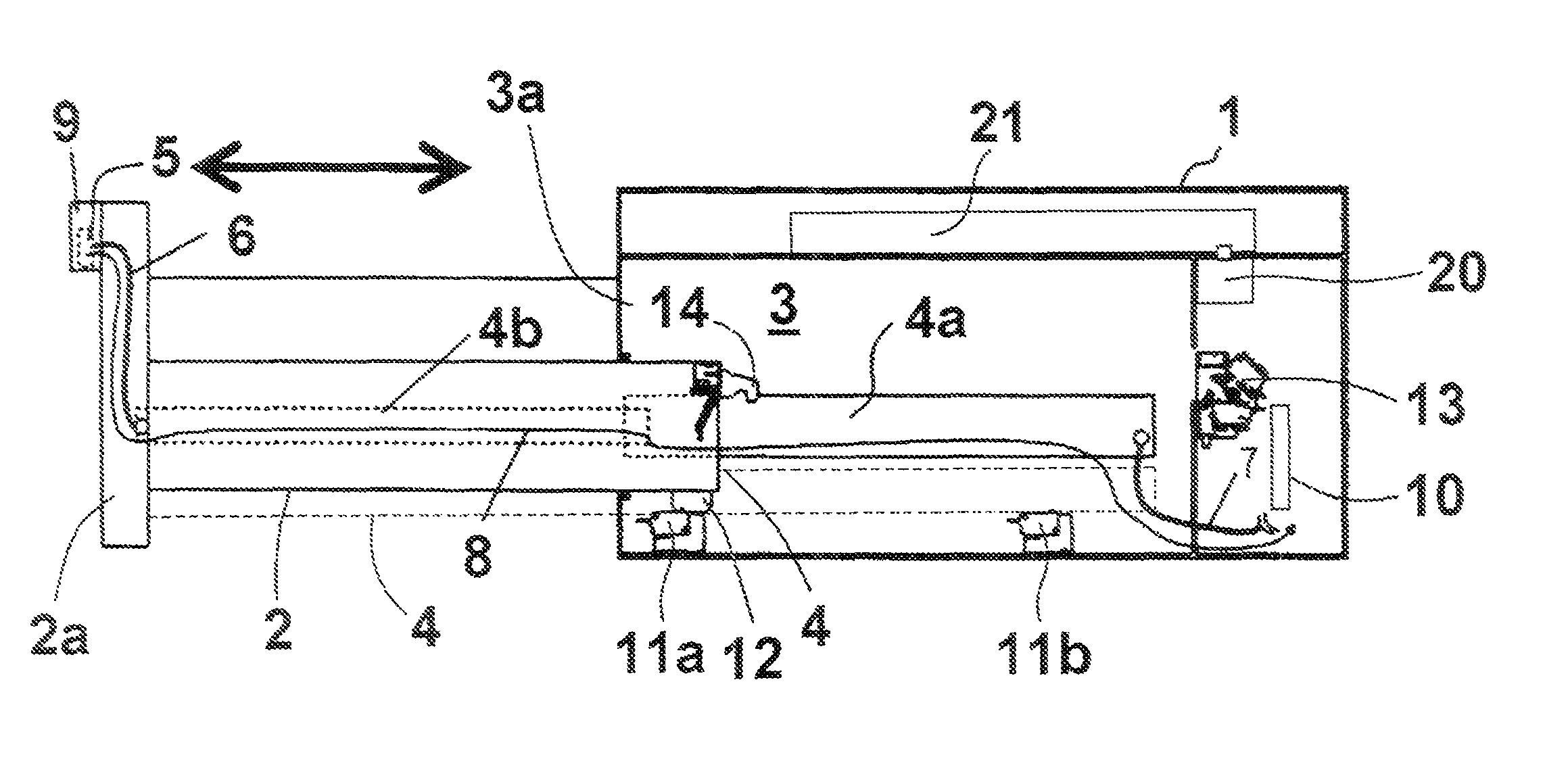 Drawer type cooking device