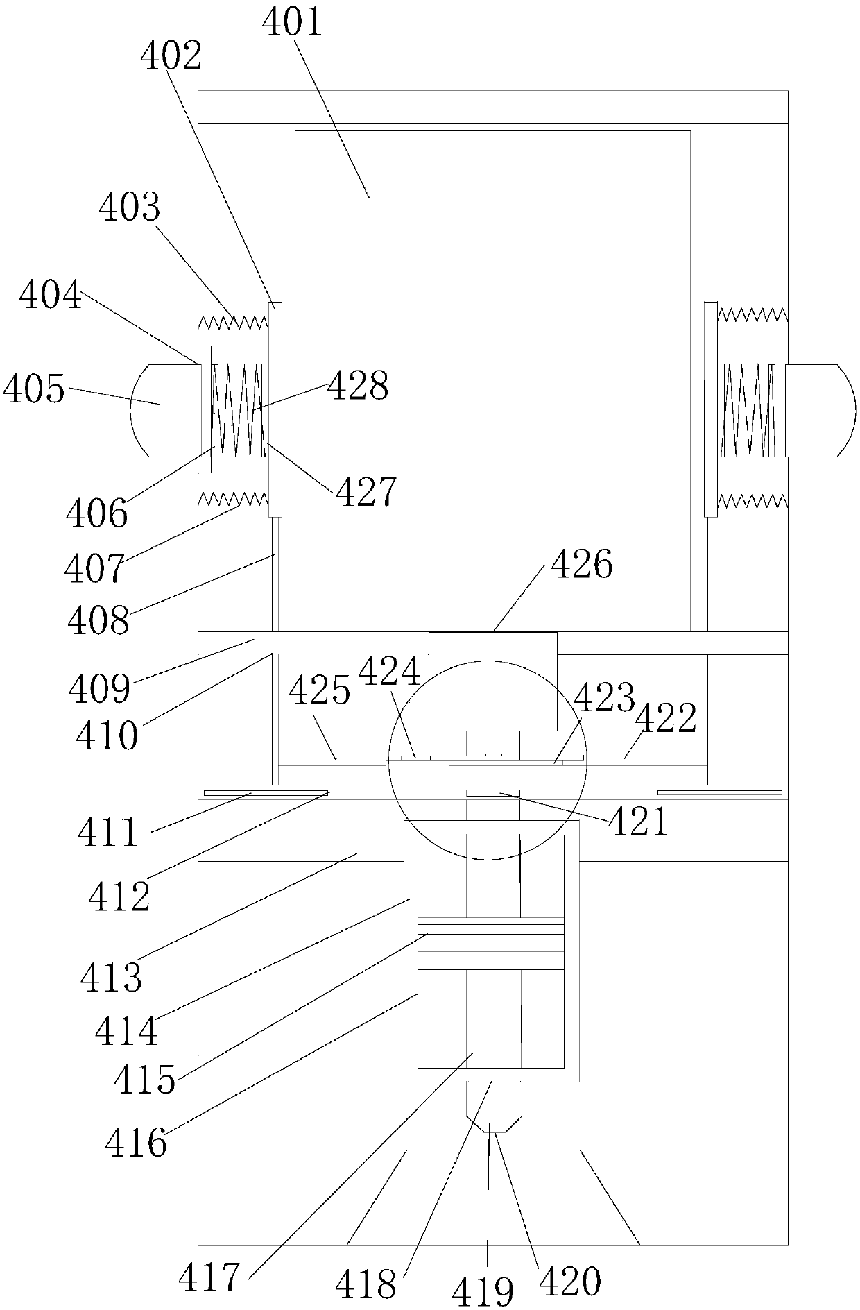 Portable ophthalmology liquid dropping device