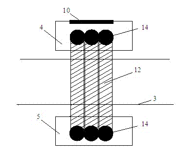 Method for controlling upward flotation and deformation of liquefiable ground operating tunnel under action of earthquake