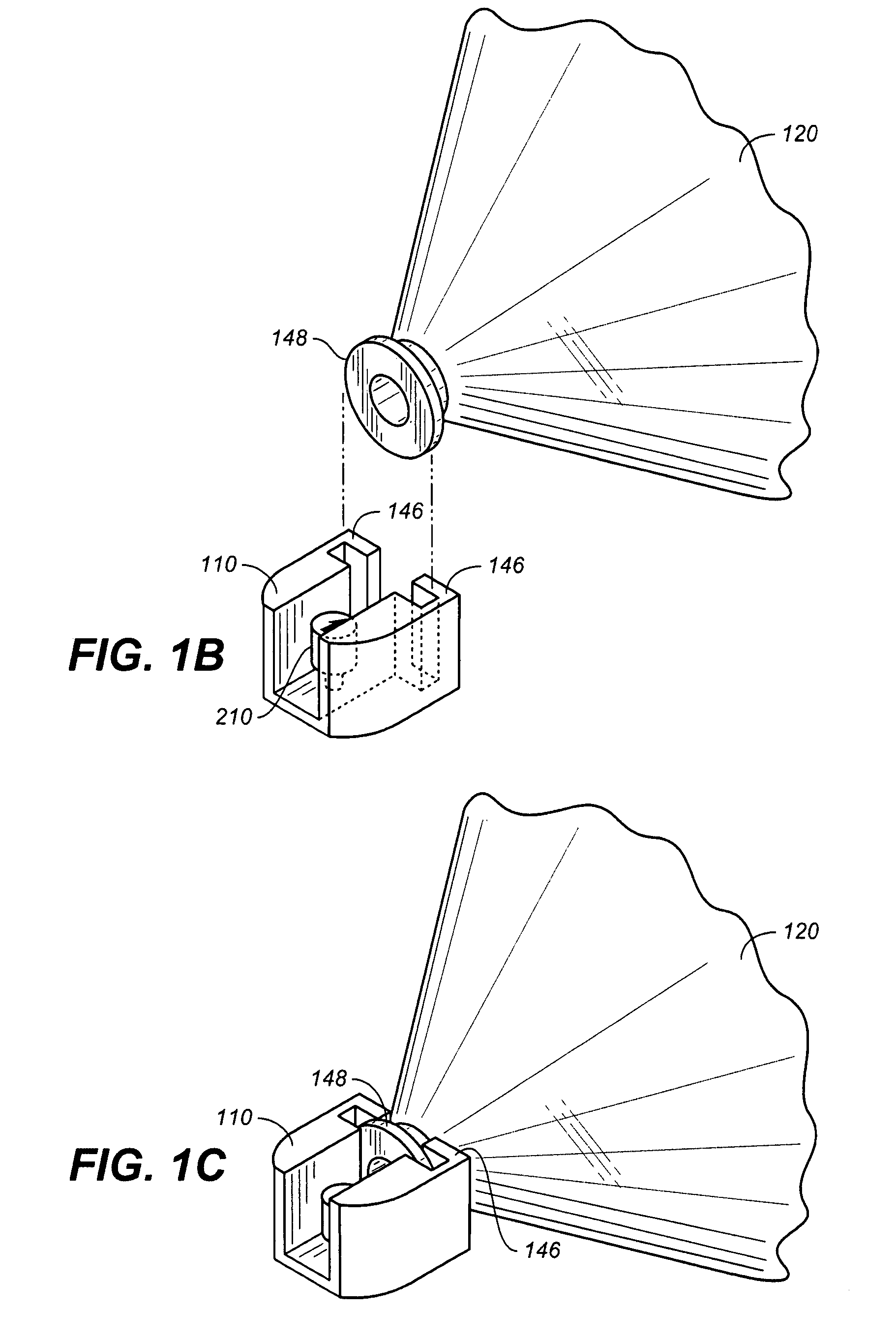 Aerosol spray masking device