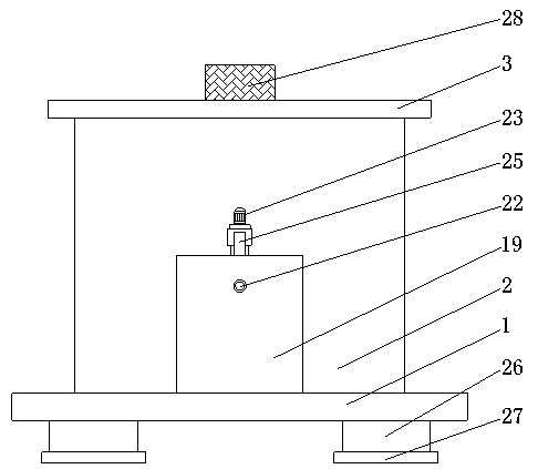 Cooling tank for rubber production