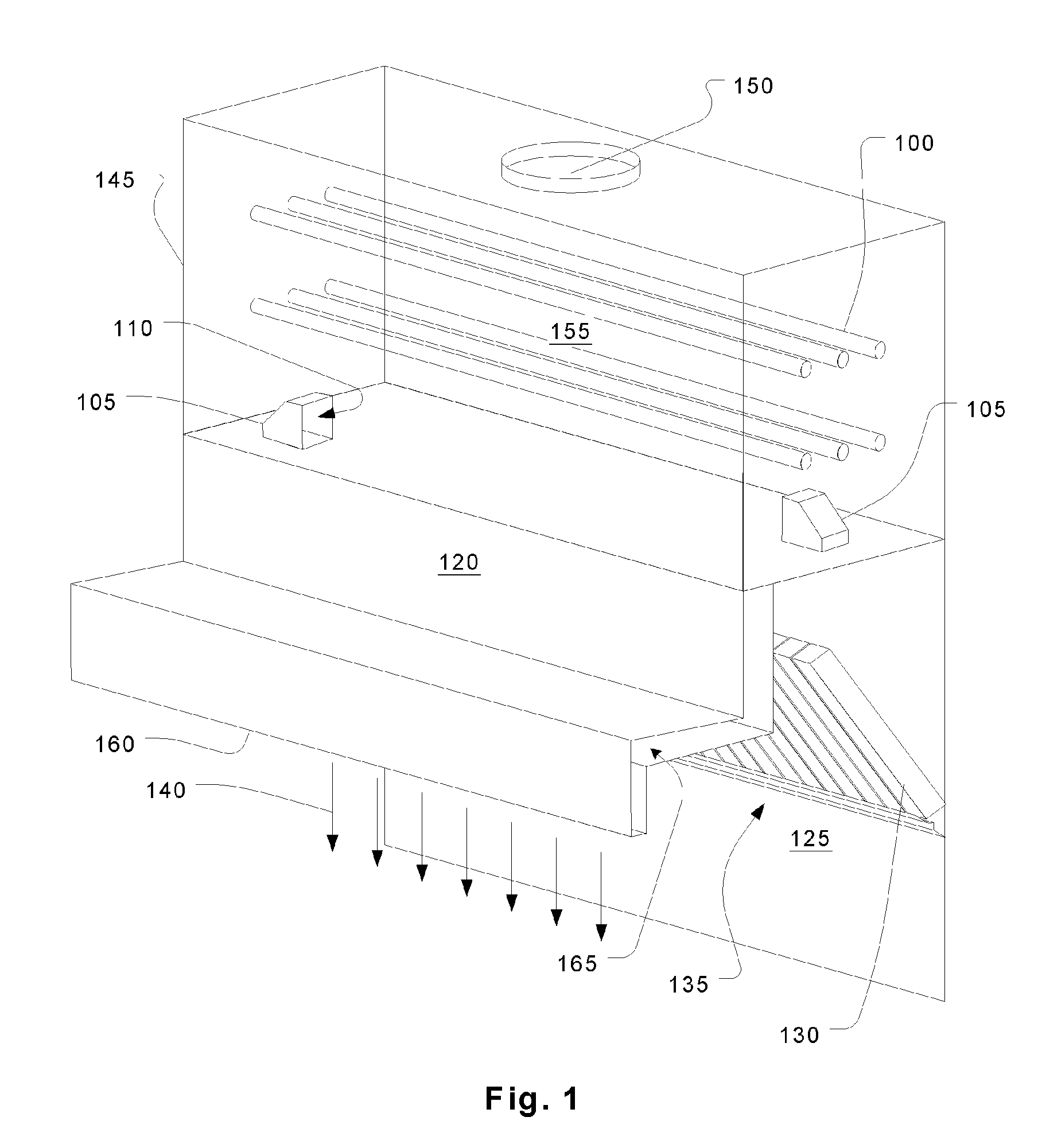 Fume treatment method and apparatus using ultraviolet light to degrade contaminants