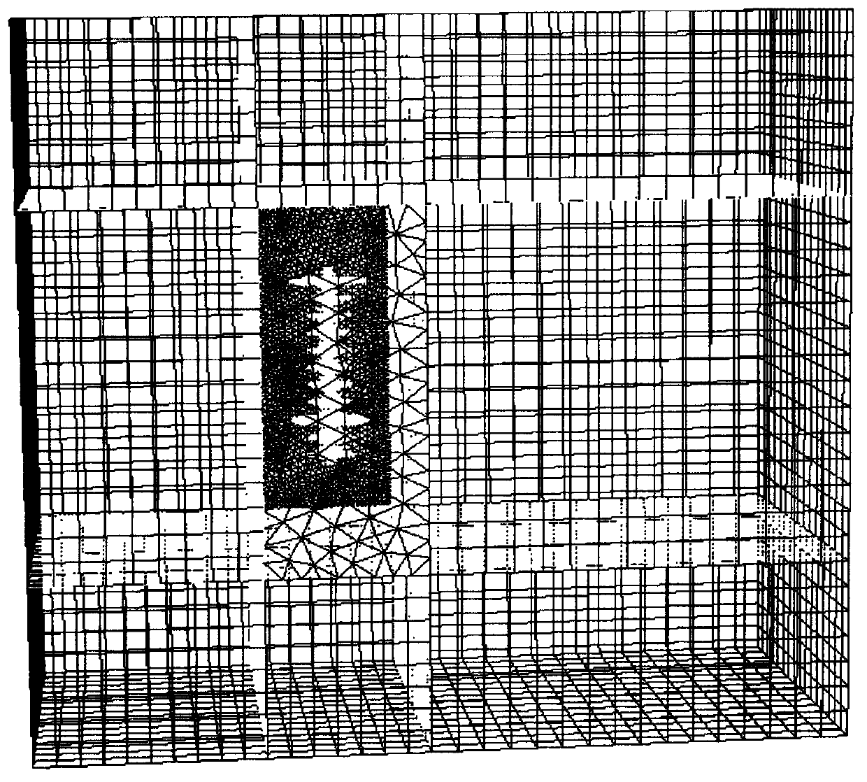 Method for analyzing pollution accumulation characteristics of large umbrella skirt composite insulator under different air humidities