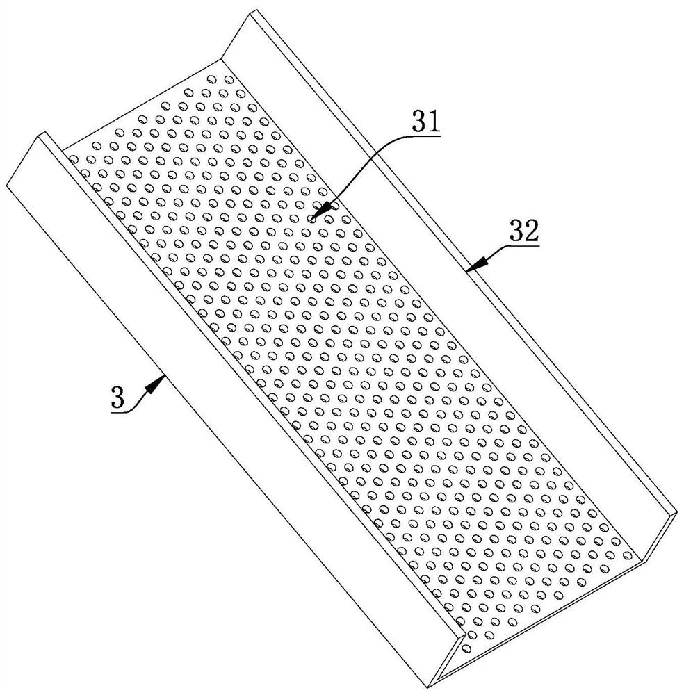 Device for treating slaughter wastewater in alpine region