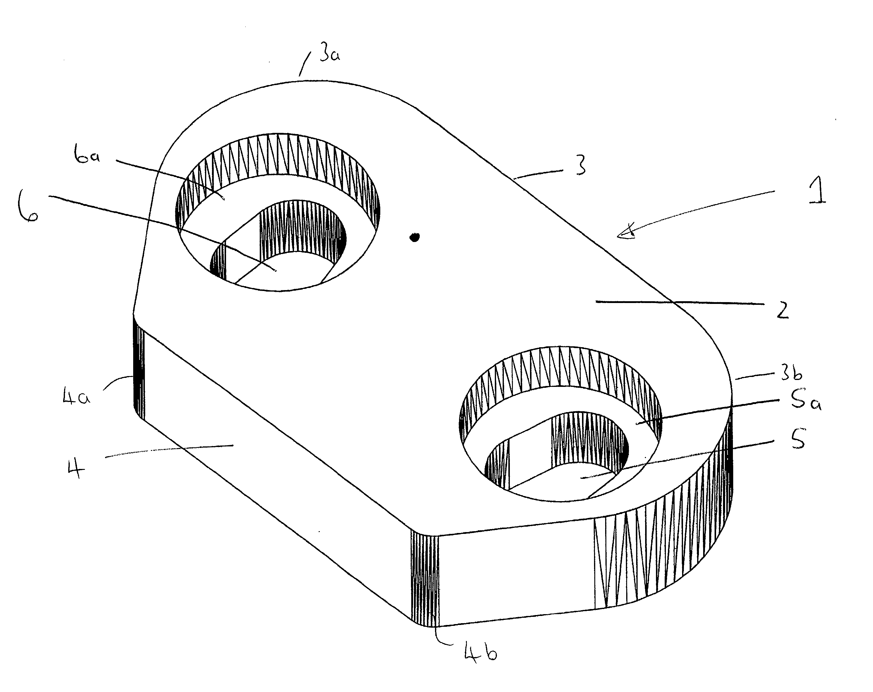 Enclosure member, and multi-link conveyor chain